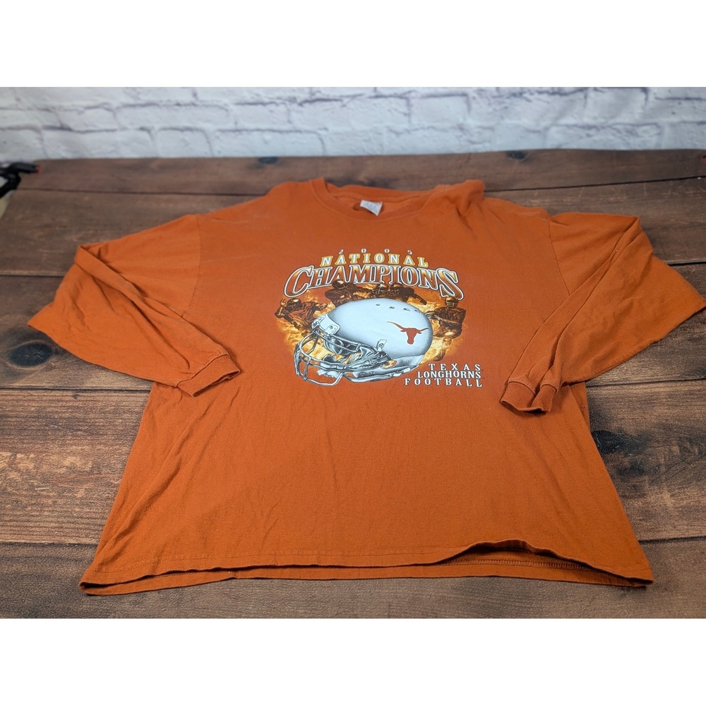 Jerzees Texas Longhorns‎ Football 2005 National Champions Graphic Tee XL